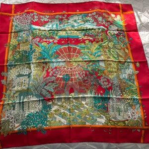 Hermès silk carré scarf